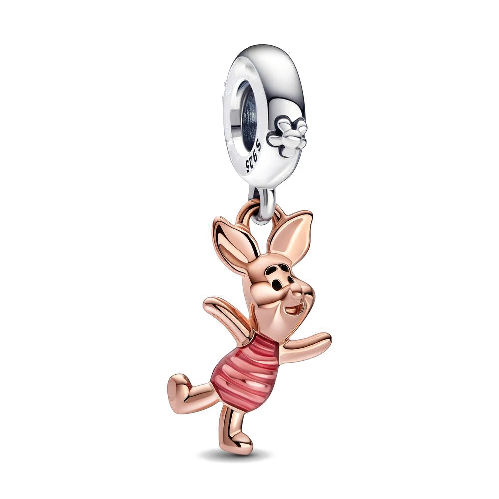 Piglet Joy Pendant - My Life Charm in 925 Sterling Silver