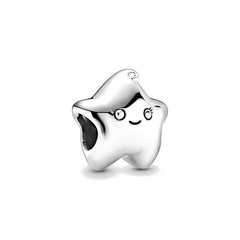 Ciondolo My Life in argento sterling 925 - Smalto per unghie nero 
