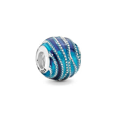 Ciondolo My Life in argento sterling 925 - Smalto per unghie nero 