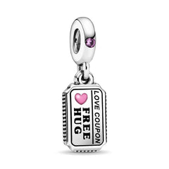 Ciondolo My Life in argento sterling 925 - Smalto per unghie nero 
