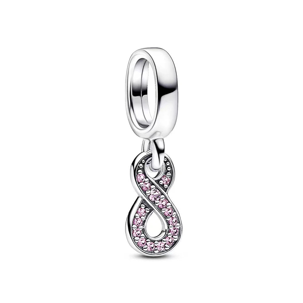 Infinity Pendant - My Life Charm in 925 Sterling Silver