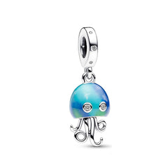 Jellyfish Pendant - My Life Charm in 925 Sterling Silver