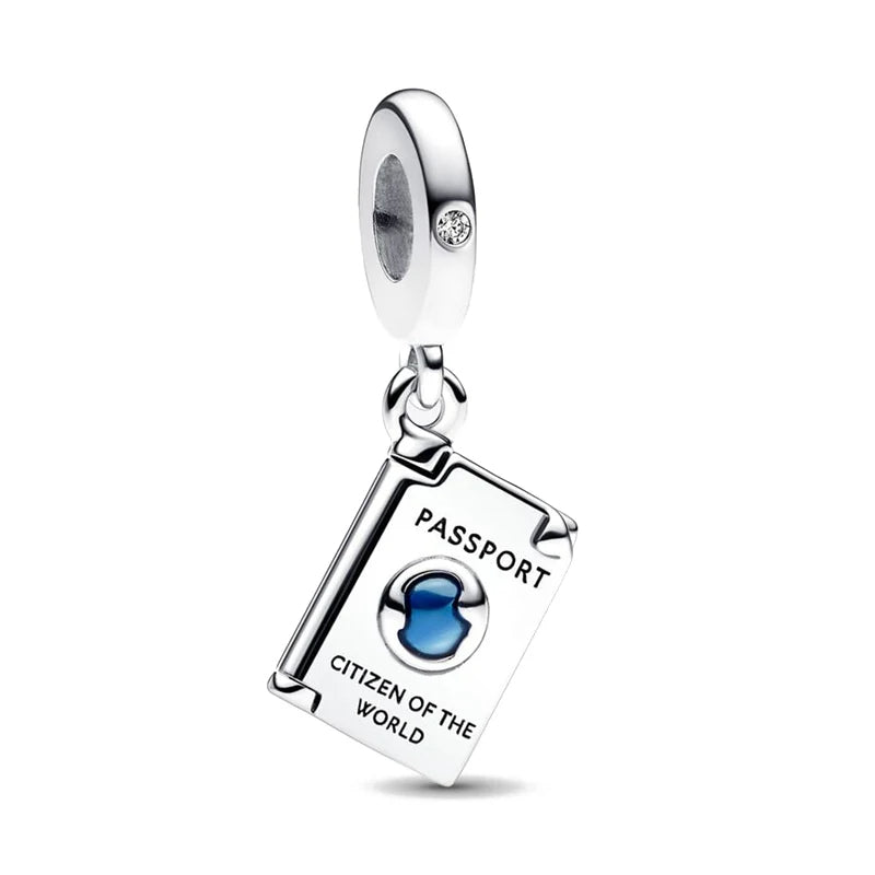 Ciondolo My Life in argento sterling 925 - Smalto per unghie nero 