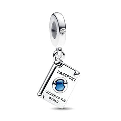 Ciondolo My Life in argento sterling 925 - Smalto per unghie nero 