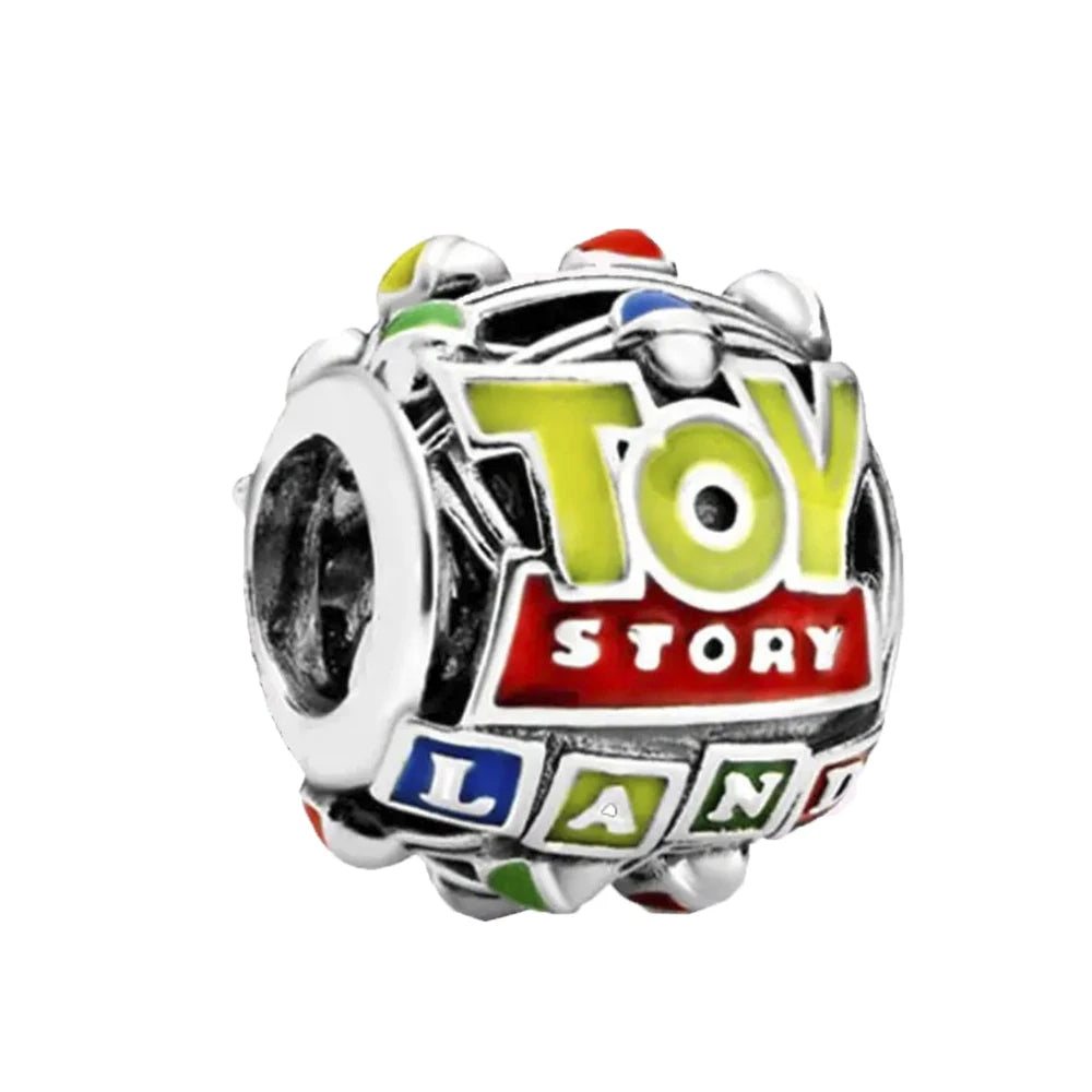 Toy Story Land Logo - My Life Charm in 925 Sterling Silver