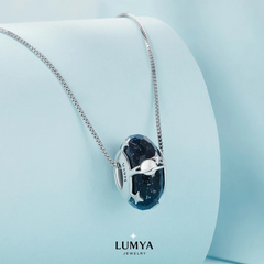 Charm My Life in argento 925 - Cosmic Murano