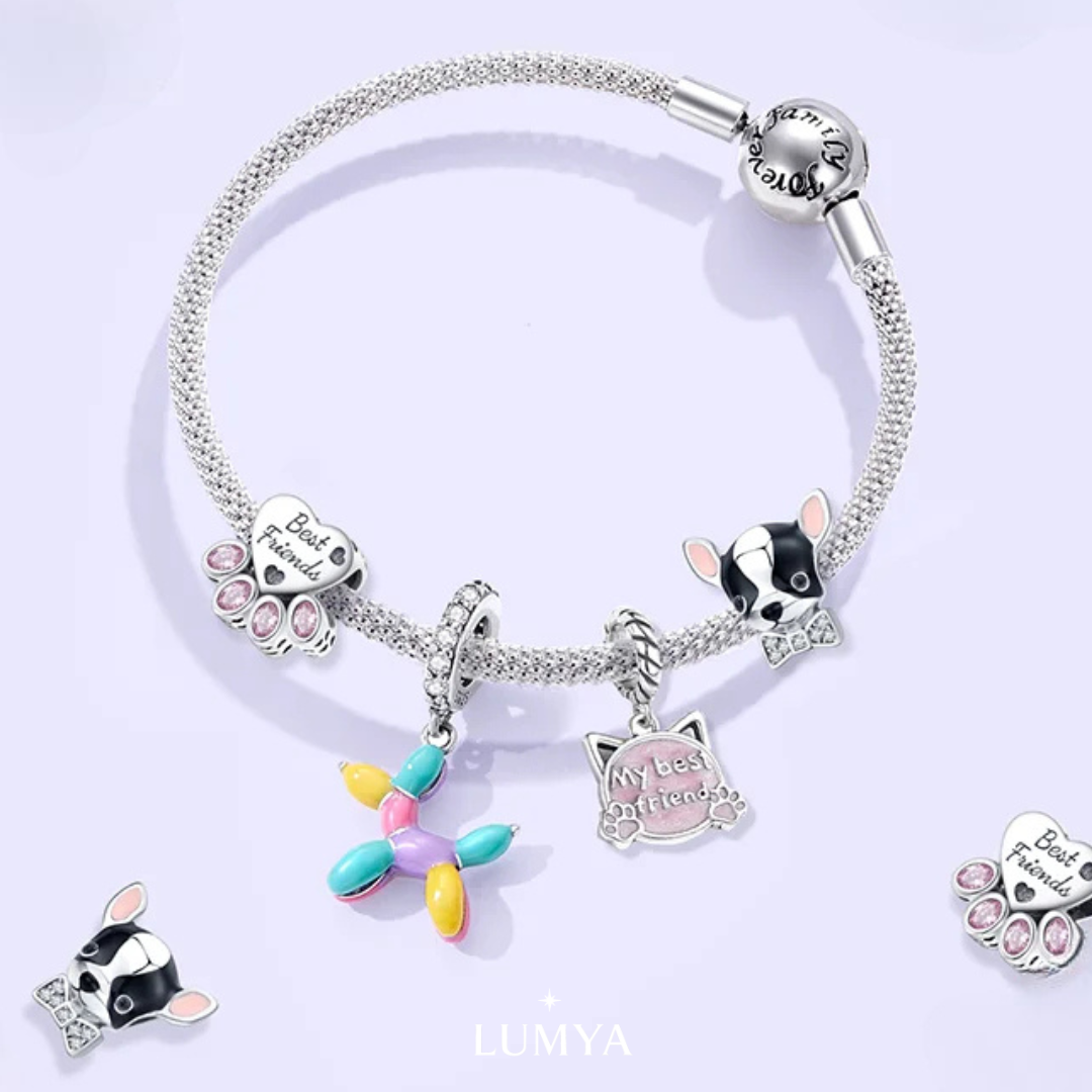 Charm My Life in 925 Silver - Balloon Dog
