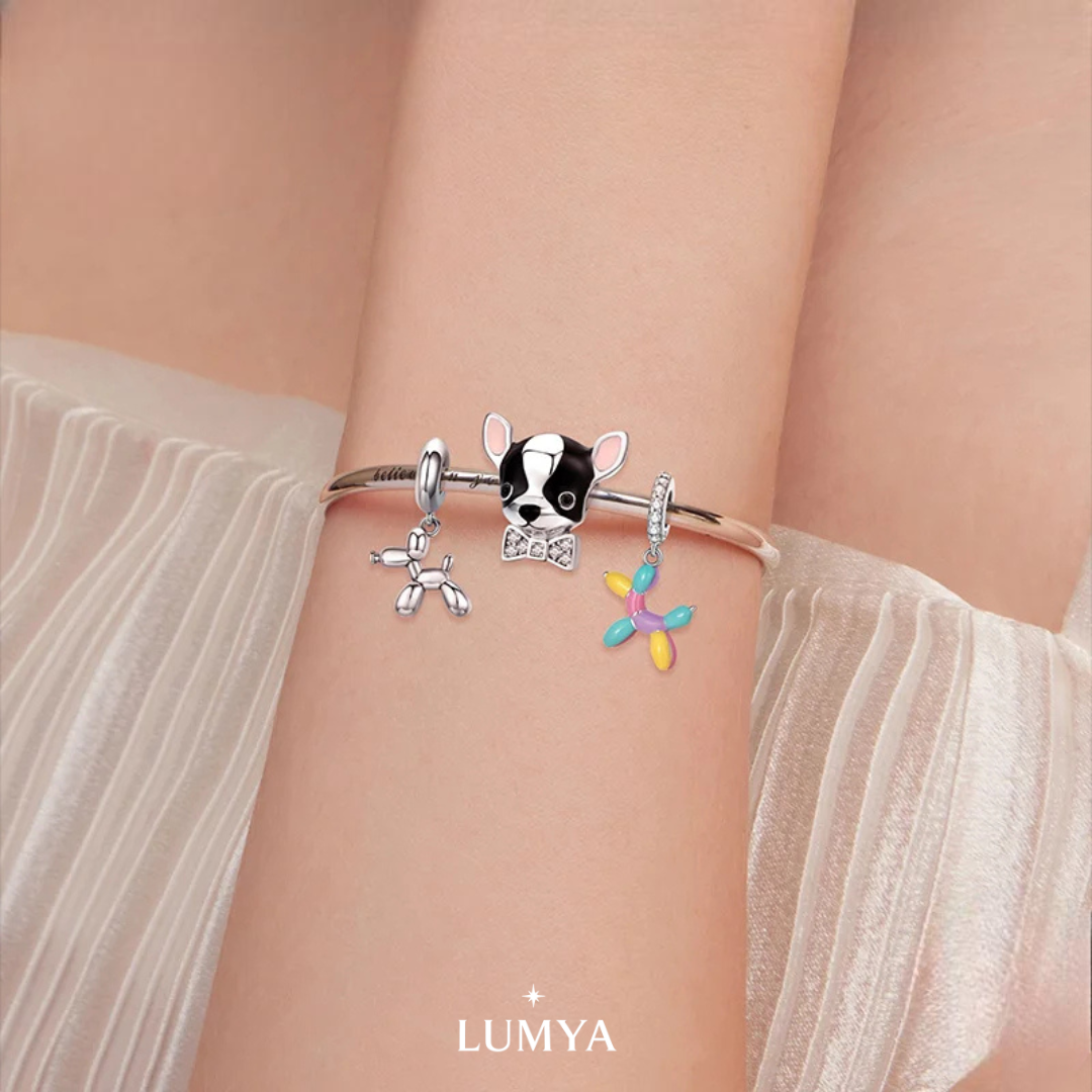 Charm My Life in 925 Silver - Balloon Dog